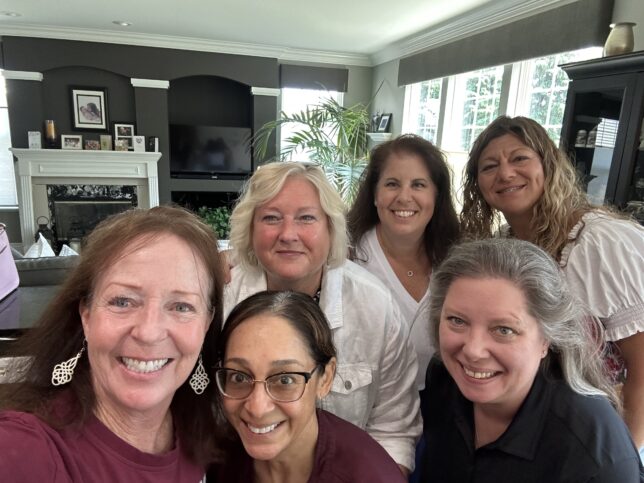 Chicago Area Aggie Moms spending time together